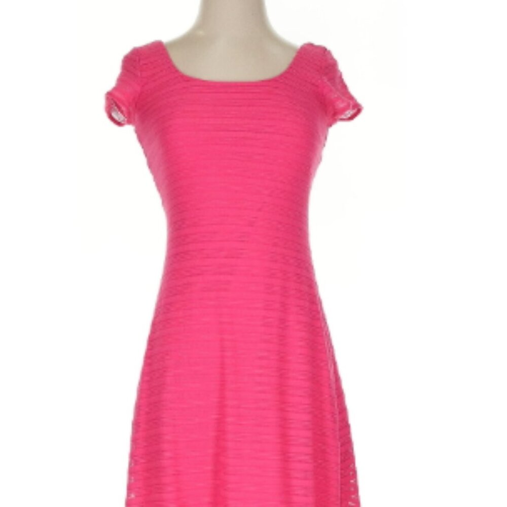 Lily Pulitzer Hot Pink Maxi Dress, EUC, Size Medium, Knit